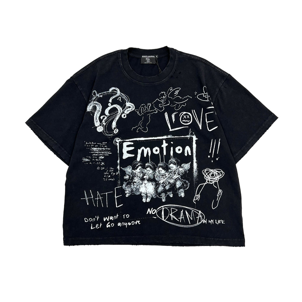 Black “Chaos” Tee