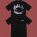 Trapstar Grills & Fangs Back Graphic Tee - Black