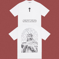 Trapstar Split Classical Statue Graphic Tee - White