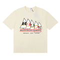 Rhude Regatta Racing Champions Sailboat Monaco Cream Oversized T‑Shirt