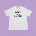 Gallery Dept. DÉPT. de la GALERIE Short Sleeve T-Shirt - White/Black
