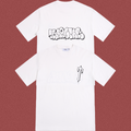 Trapstar Bubble Graffiti Logo Tee - White