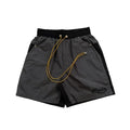 Rhude Grey Color Block Nylon Shorts