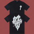 Trapstar Lily Flower & London Script Tee - Black