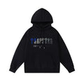 Trapstar Style Autumn/Winter Blue-Grey Gradient Hoodie - Black