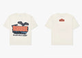 **Rhude Black Hills Derby Eagle Graphic Dual‑Sided Oversized T‑Shirt Off‑White