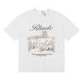 Rhude International Regatta Team Vintage Photo Print Oversized T‑Shirt