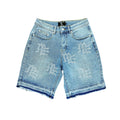 ‘ME’ Rhinestone Denim Shorts